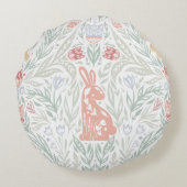 Tracery Pasen Rond Kussen (Achterkant)