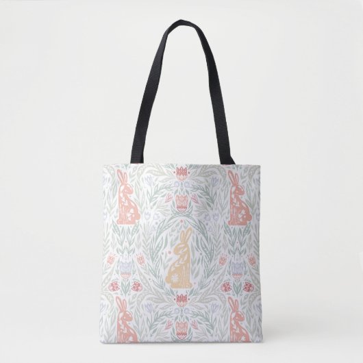 Tracery Pasen Tote Bag (Voorkant)