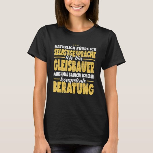 Traceur Builder Funny Track Construction Craftsman T-shirt (Voorkant)