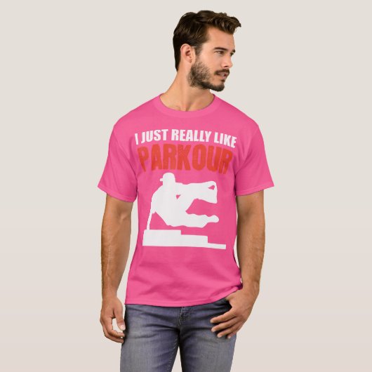 Traceur T-shirt (Voorkant volledig)