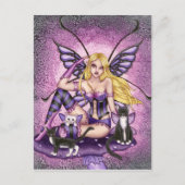 Tracey - Paddenstoel Fairy Briefkaart (Voorkant)