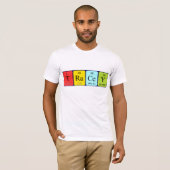 Tracey periodiek table name shirt (Voorkant volledig)