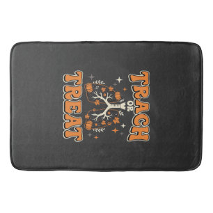 Trach of Behandel Halloween Ademhalingsontwerp Badmat