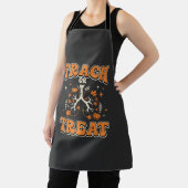 Trach of Behandel Halloween Ademhalingsontwerp Schort (Insitu)