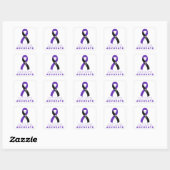 Tracheostomie Advocate White Square Sticker (Vel)