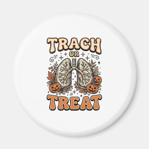 Tracheostomie Halloween Verpleegster Trick Or Trea Magneet