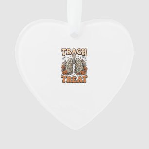 Tracheostomie Halloween Verpleegster Trick Or Trea Ornament