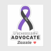 Tracheostomy Advocate Vinyl Sticker (Vel)