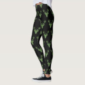 Trachtenlook Hirsch Leggings (Links)