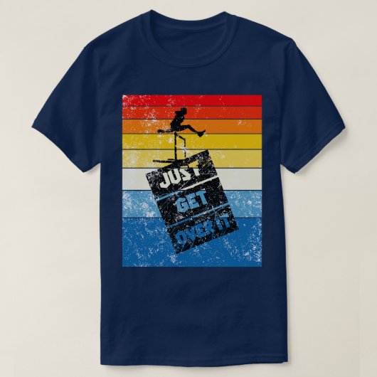 Track and Field Get Over It 3 T-shirt (Design voorkant)