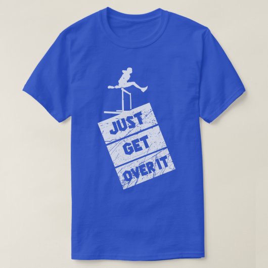 Track and Field Get Over It 4 T-shirt (Design voorkant)