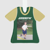 Track and Field Team Running Shirt Ornament (achterkant)