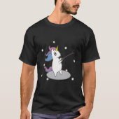 Track And Field Unicorn Hammer Thrower T-shirt (Voorkant)