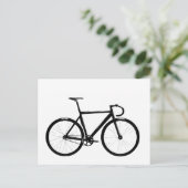 Track Bike Briefkaart (Staand voorkant)