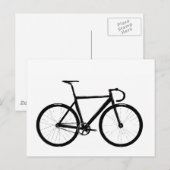 Track Bike Briefkaart (Voorkant / Achterkant)