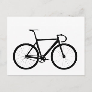 Track Bike Briefkaart