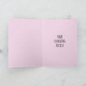 Track Coach Waardering Kaart, dank u kaart (Binnen)