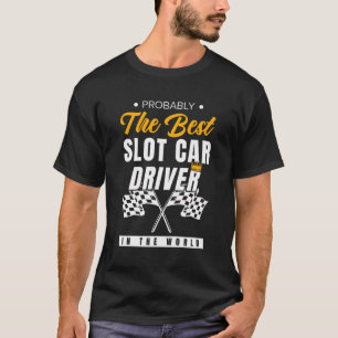Track Controller Slot Racing Race Auto Slot Auto R T-shirt