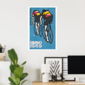 Track Cycling World Championship Brno 1969 Poster (Thuiskantoor)