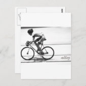 Track Cyclist Briefkaart (Voorkant / Achterkant)