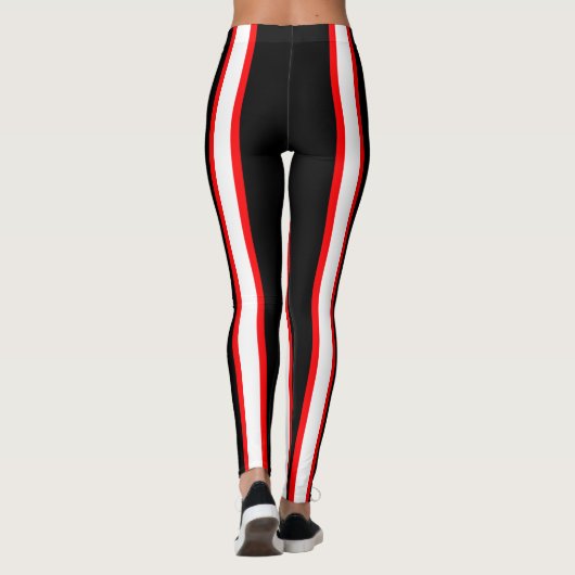 Track en Field Aerobic Workout Leggings (Achterkant)