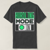 Track en Field Hurdling T-shirt (Design voorkant)
