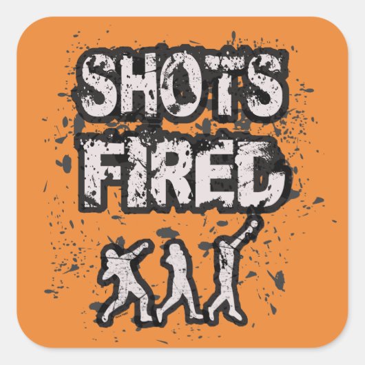 Track en Field Shot Put Gooi Stickers Gift (Voorkant)