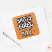 Track en Field Shot Put Gooi Stickers Gift (Envelop)