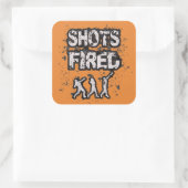 Track en Field Shot Put Gooi Stickers Gift (Tas)