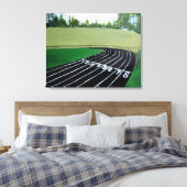 Track en Field Sport schilderen Canvas Afdruk (Insitu (Slaapkamer))