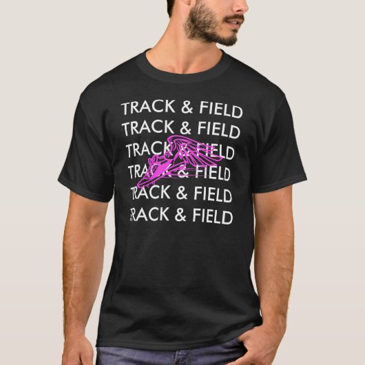 TRACK EN FIELD T-SHIRT (Voorkant)