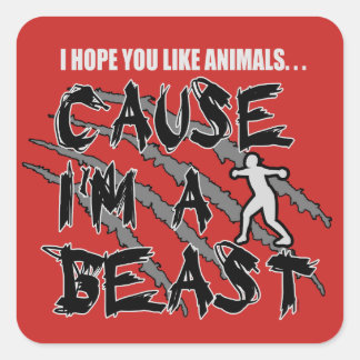 Track en veld Discuswerper Scrapbook Stickers