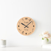 Track & Field Events Clock Multi Combined Events Ronde Klok (Huis)