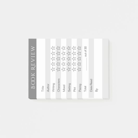 Track Rate Review Books (SM) Post-it® Notes (Voorkant)