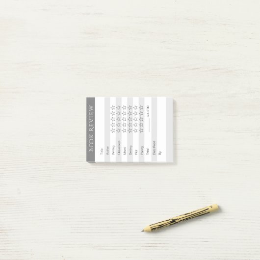 Track Rate Review Books (SM) Post-it® Notes (Op bureau)