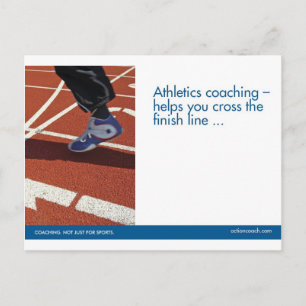 Track Sports Postcard Briefkaart