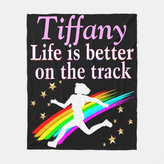  TRACK STAR GEPERSONALISEERDE FLEECE DEKEN (Voorkant)