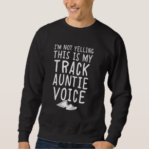 Track Tante Voice Track Tante van een track en vel Trui