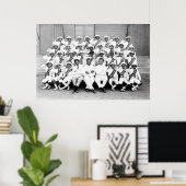 Track Team, Manilla, begin jaren 1900 Poster (Thuiskantoor)