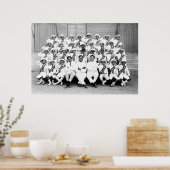 Track Team, Manilla, begin jaren 1900 Poster (Keuken)
