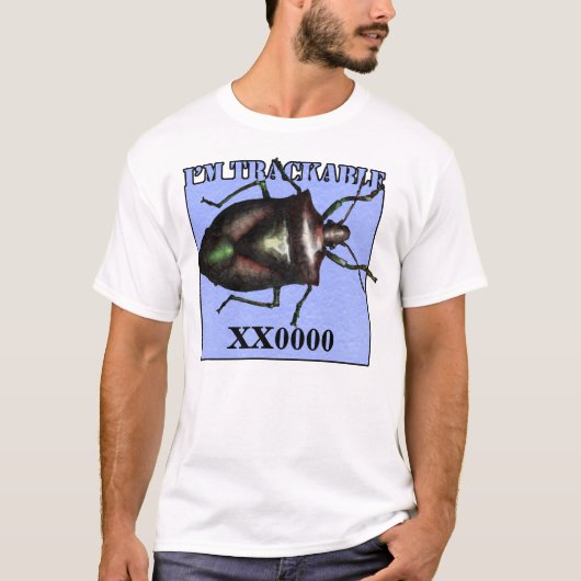 Trackable-reisbug shirt (Voorkant)