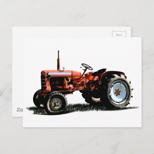 Träcker Briefkaart (Voorkant / Achterkant)