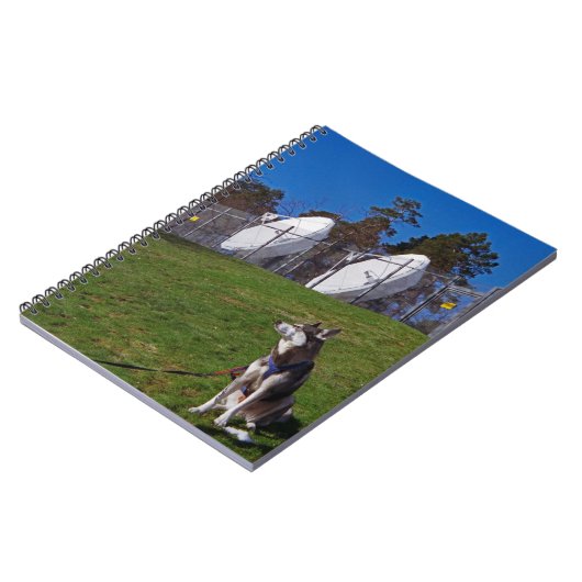 Tracker-hond Notitieboek (Linkerzijde)