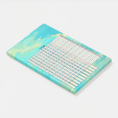 Tracker. Post-it® Notes (Schuin)