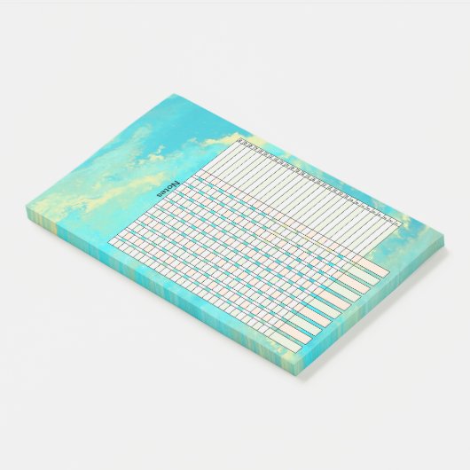 Tracker. Post-it® Notes (Schuin)