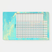 Tracker. Post-it® Notes (Voorkant)