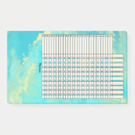 Tracker. Post-it® Notes