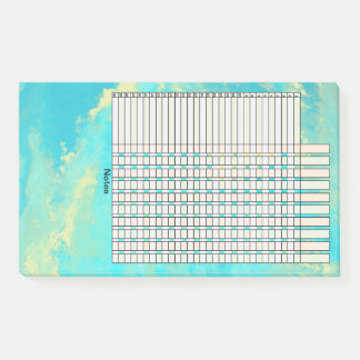 Tracker. Post-it® Notes