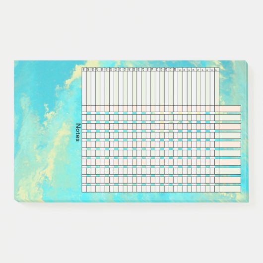 Tracker. Post-it® Notes (Voorkant)