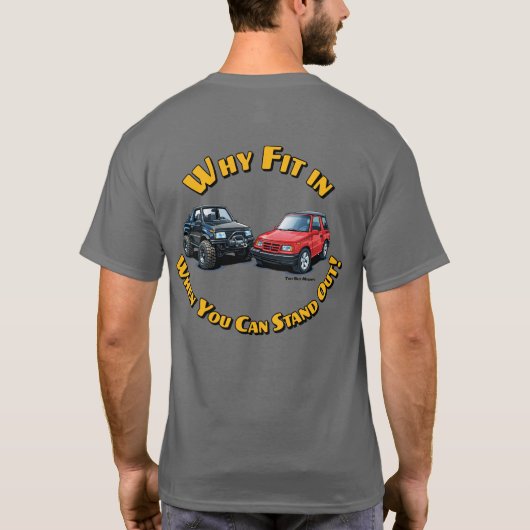 Tracker Sidekick T-shirt (Achterkant)